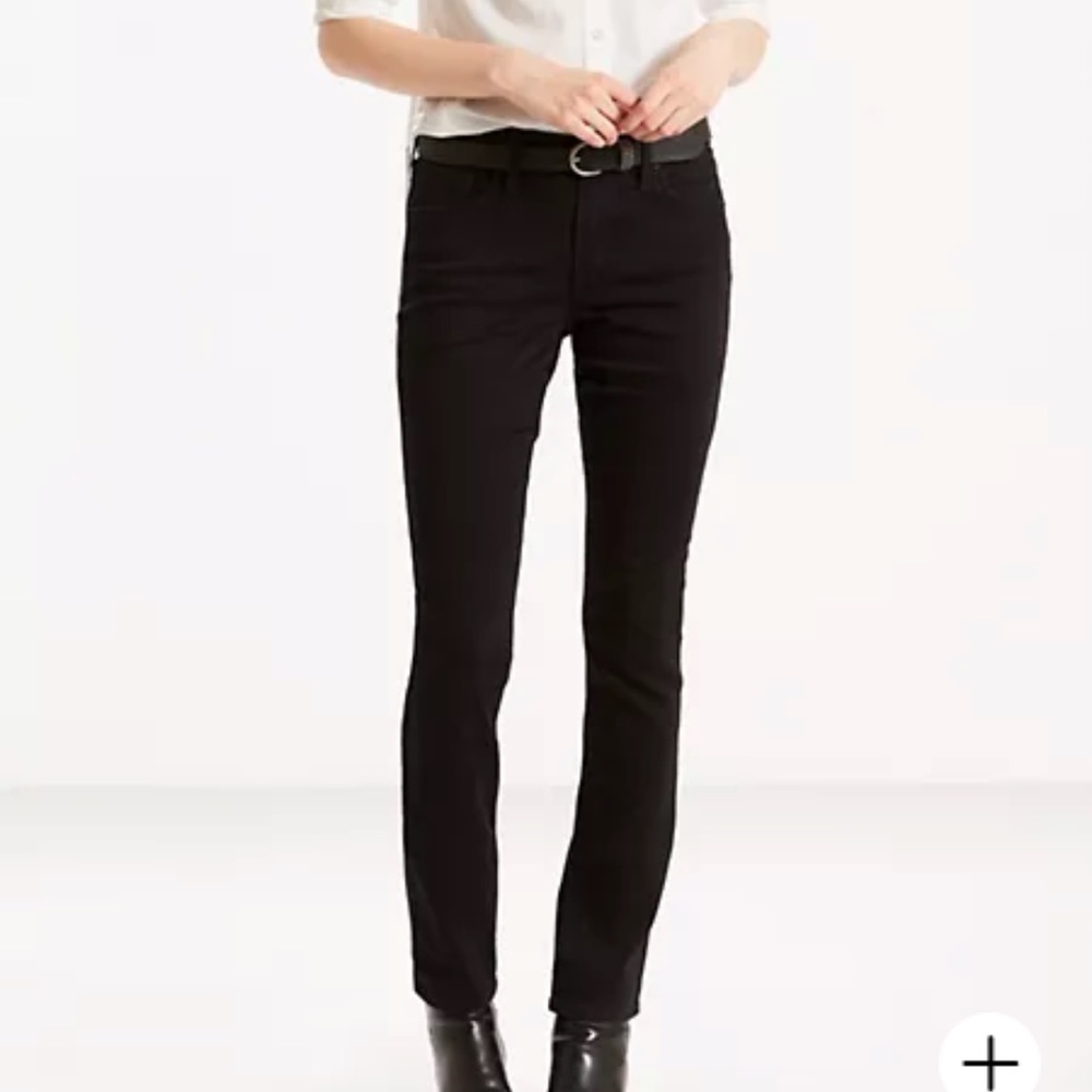 Levi’s Mid Rise Skinny - Black